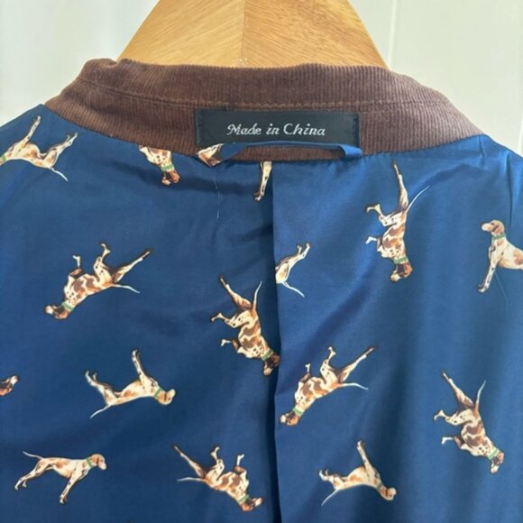 Lauren Ralph Lauren Brown Stretch Corduroy Sport Coat Men’s 44R Elbow Patches - Picture 8 of 10